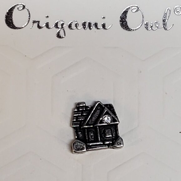 Origami Owl - Brand new House Charm with a little crystal. - Picture 1 of 2